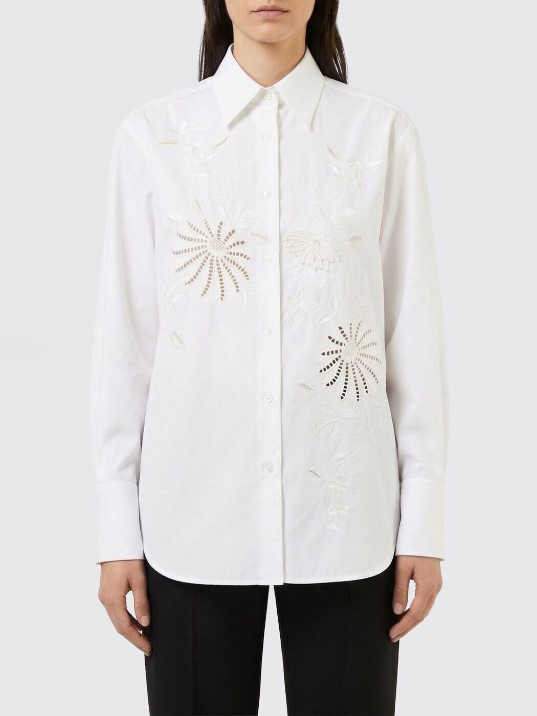 エルマンノ シェルヴィーノ ERMANNO SCERVINO シャツ レディース ホワイト Shirts D482K362RWGF White 関税 送料無料 2026SS gi|BRANDSHOP「il Tesoro」