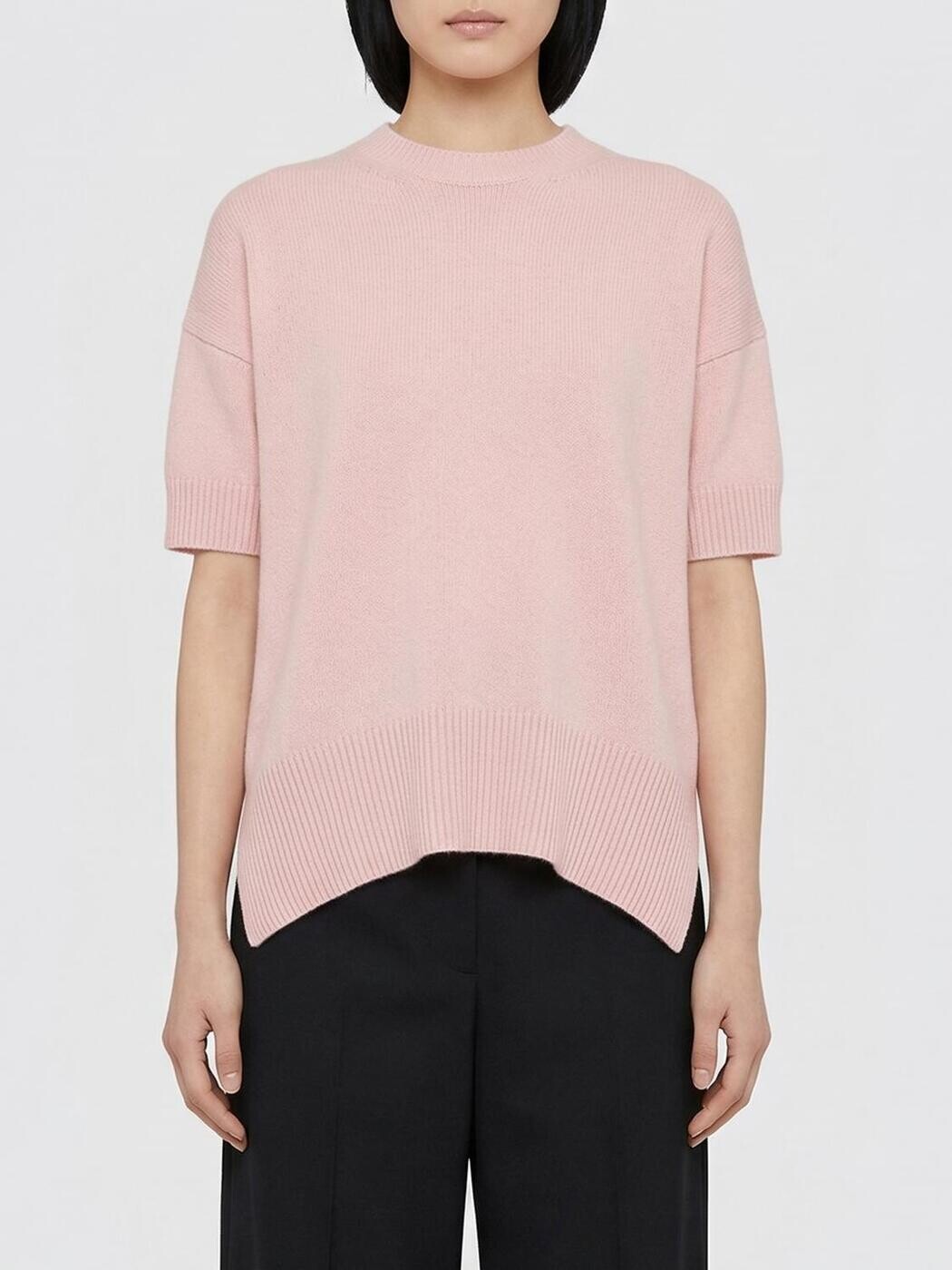 ジルサンダー JIL SANDER スウェーター 編み物お召しもの レディース サクラ色 Knitwear J02GP0014J13206 関税 貨物輸送無料 2026SS gi