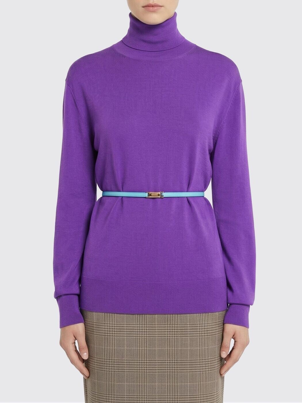 グッチ GUCCI プルオーバー 編み物御召しもの レディース パープル Knitwear 857800XKFAV 関税 貨物輸送無料 2026SS gi