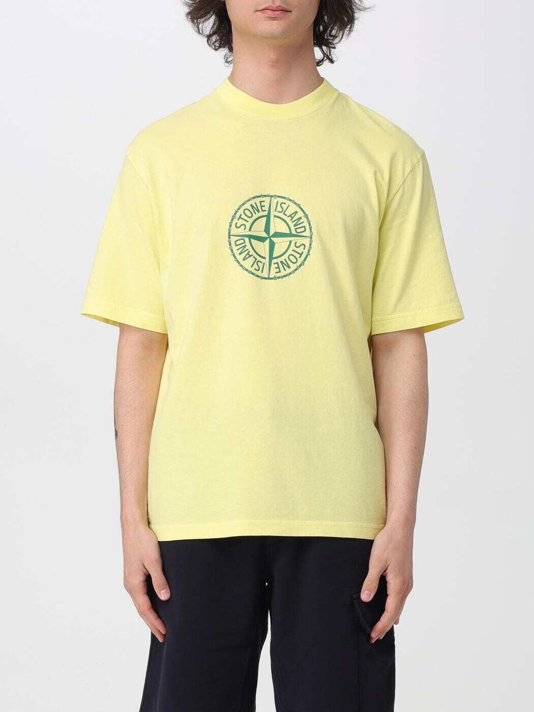 ストーン アイランド STONE ISLAND Tシャツ メンズ イエロー T-shirts 2100001S0362 Yellow 関税 送料無料 2026SS gi|BRANDSHOP「il Tesoro」