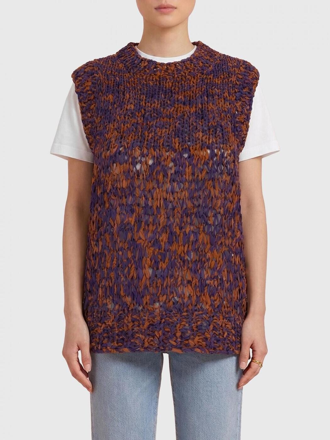 ド栗鼠 キャラバン ノッテン DRIES VAN NOTEN スウェーター 編み物お召しもの レディース オレンジ色 Knitwear 2611312713736 関税 貨物輸送無料 2026SS gi