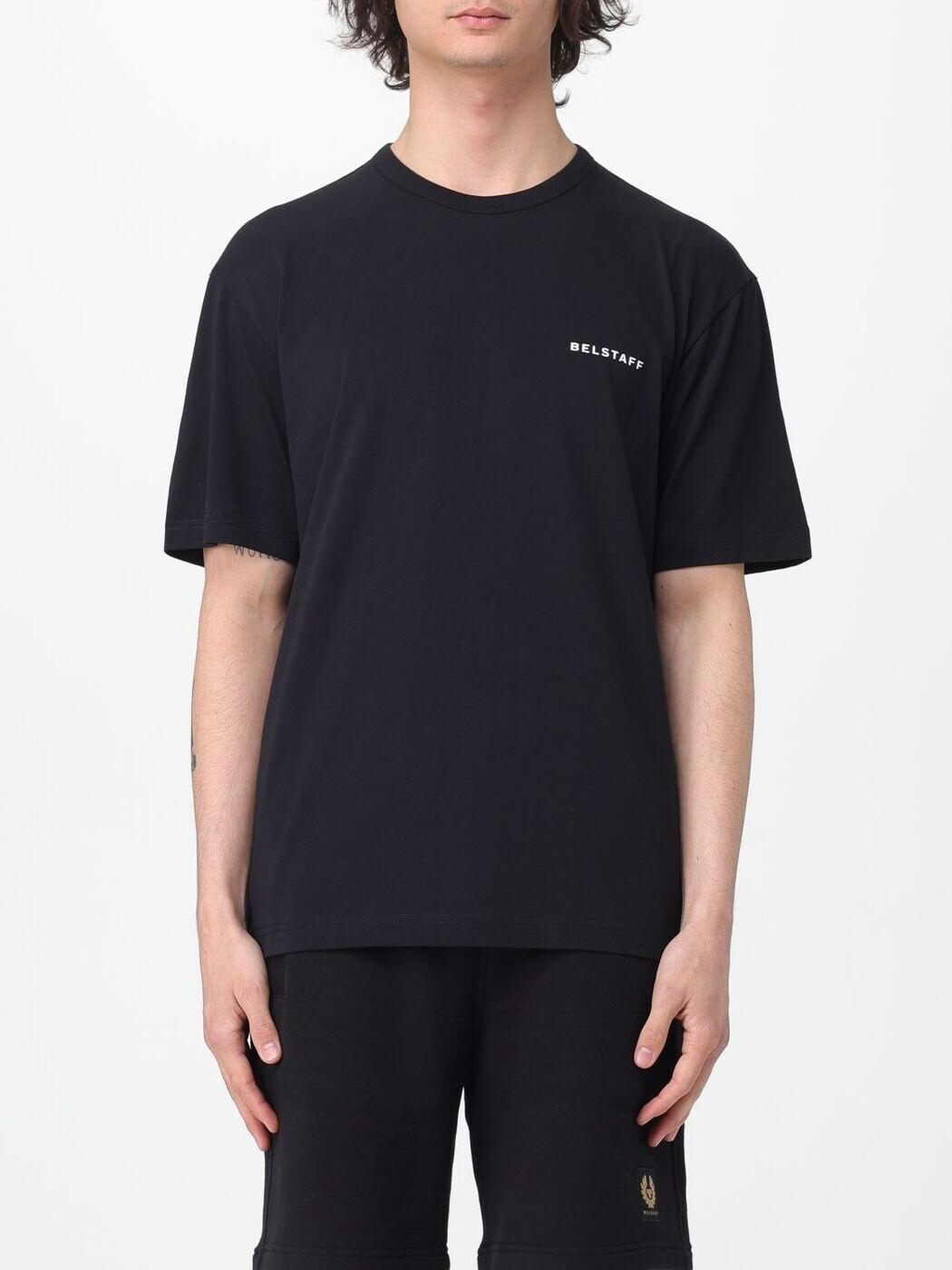 BELSTAFF BELSTAFF Tシャツ メンズ ブラック T-shirts 105895 Black 関税 送料無料 2026SS gi｜BRANDSHOP「il Tesoro」
