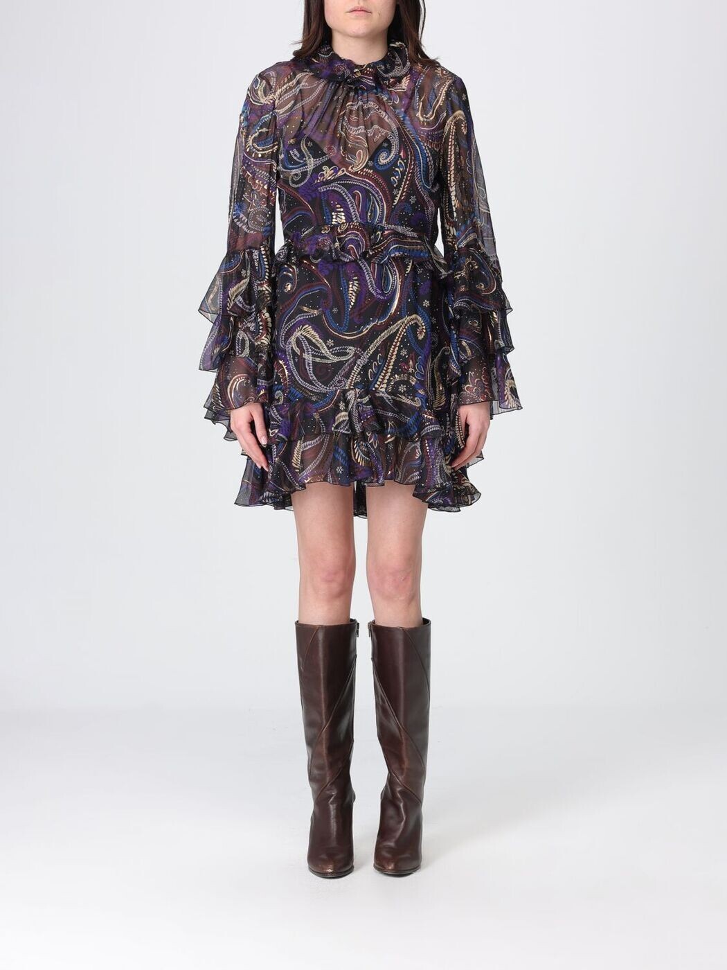エトロ ETRO ワンピース ドレス レディース マルチカラー Dresses WRHA053699SA1M9 Multicolor 関税 送料無料 2026SS gi｜BRANDSHOP「il Tesoro」