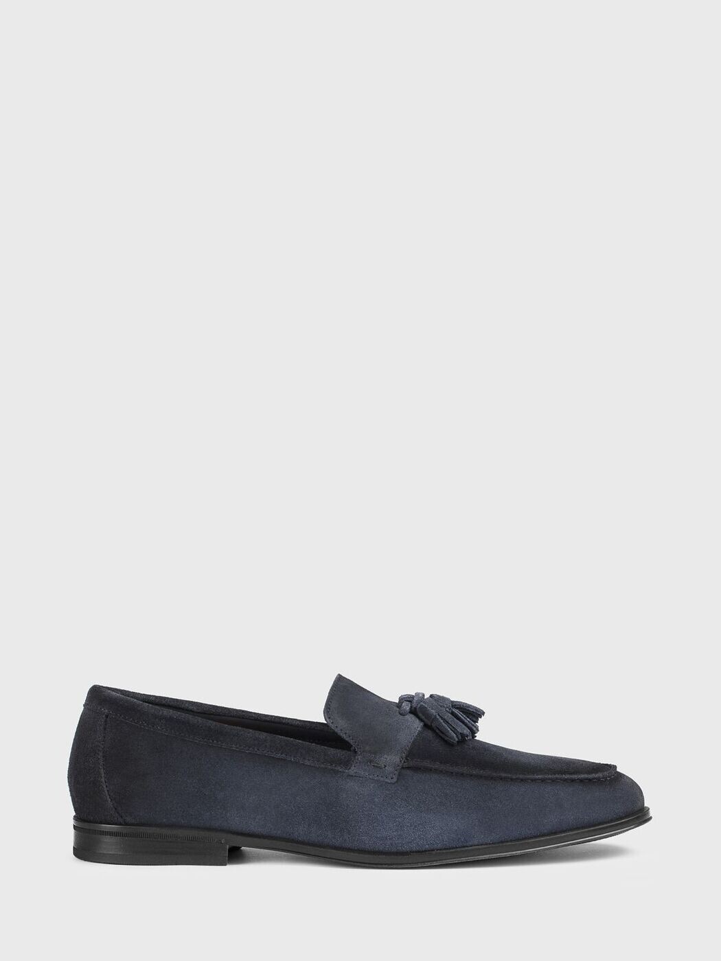 デュカルス DOUCAL\u0027S 置き目毛革 メンズ 青色 Loafers DU3383NOTTUY260 関税 貨物輸送無料 2026SS gi メンズ靴-ローファー