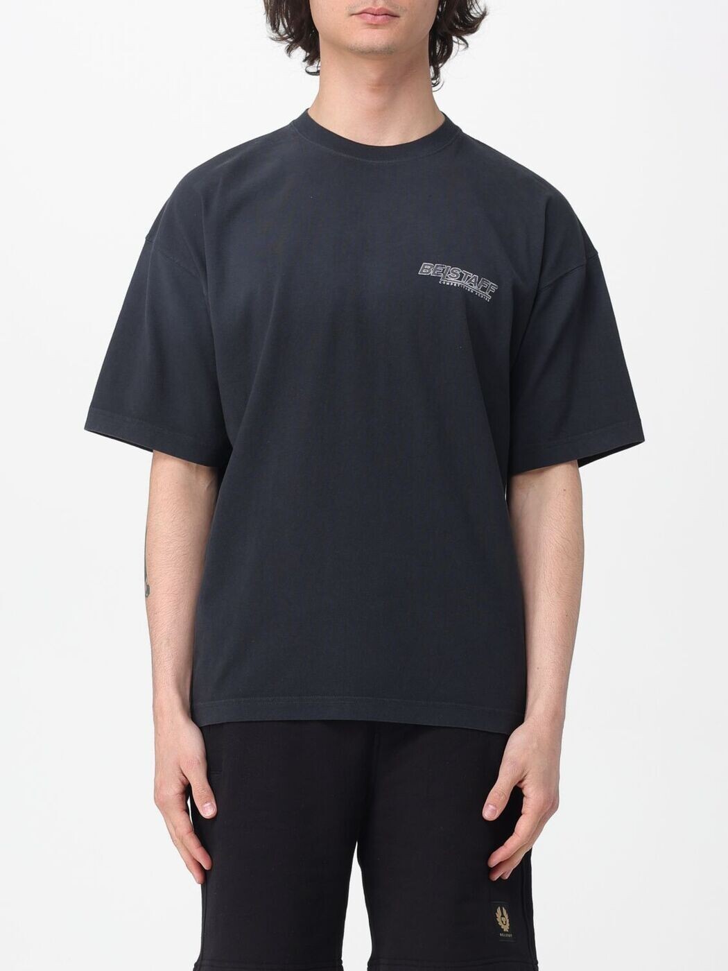 BELSTAFF BELSTAFF Tシャツ メンズ ブラック T-shirts 106160 Black 関税 送料無料 2026SS gi｜BRANDSHOP「il Tesoro」