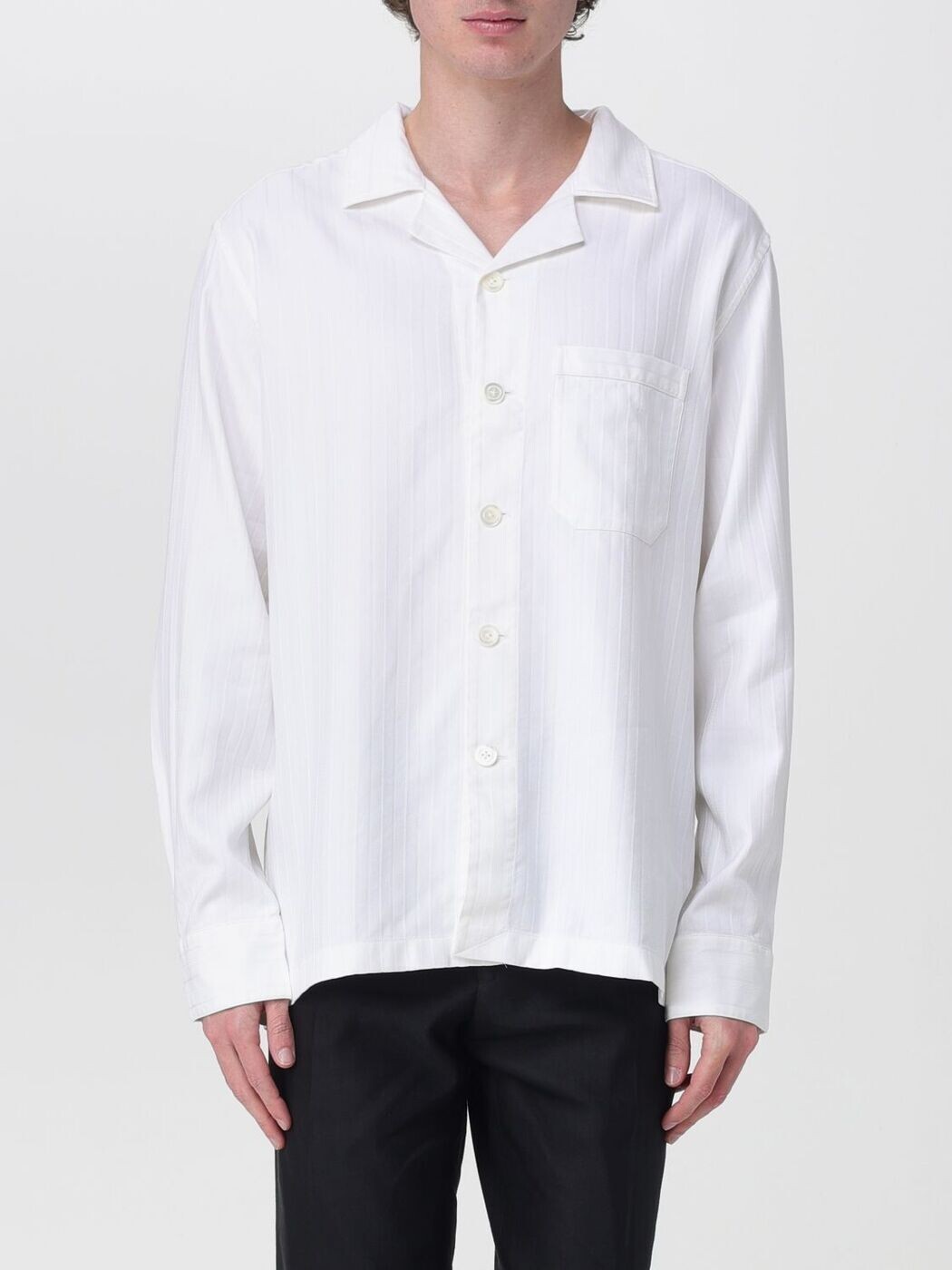 トム ジェラルド・r・フォード TOM FORD ティーシャツ メンズ ベージュ Shirts HXH011FMC292 関税 貨物輸送無料 2026SS gi