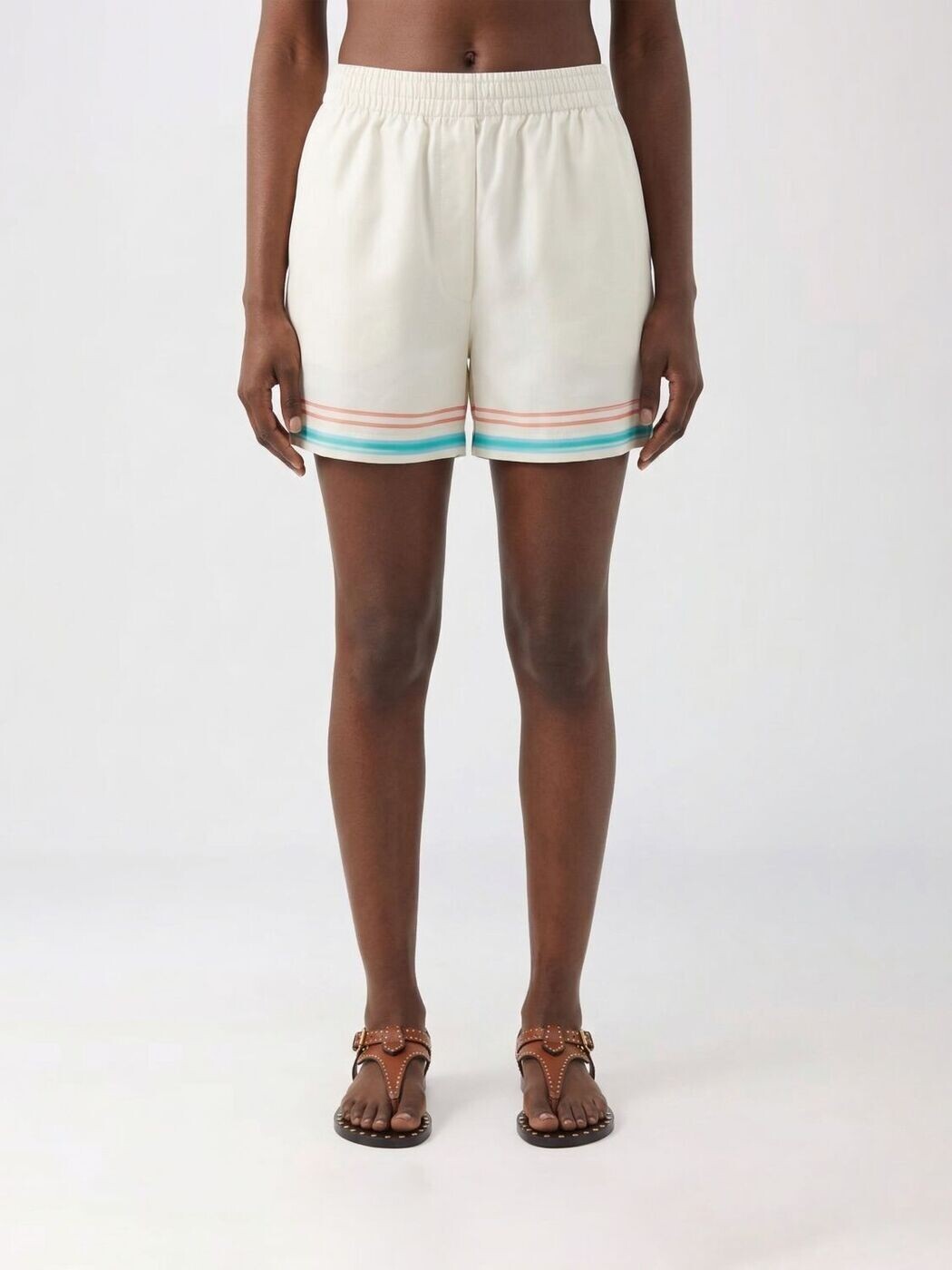 カサブランカ CASABLANCA デニムショーツ ショーツ レディース ホワイト Denim shorts WSP26TR404 White 関税 送料無料 2026SS gi｜BRANDSHOP「il Tesoro」