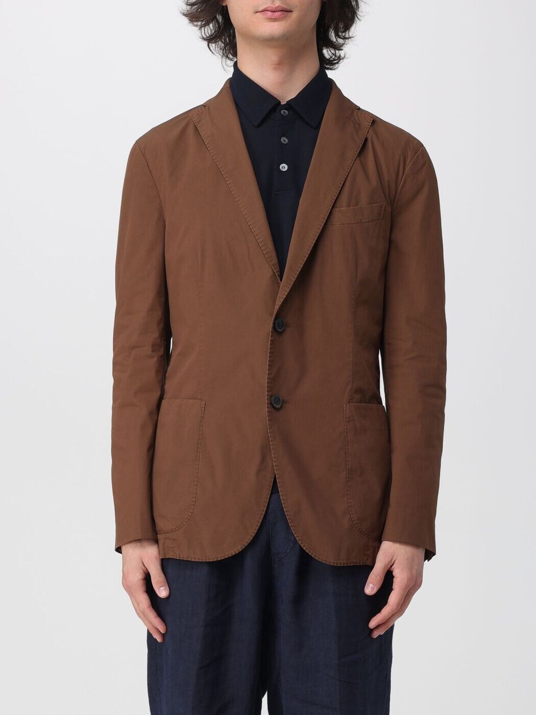 ボリオリ BOGLIOLI ジャケット メンズ ブラウン Jackets N1302QSB6418 Brown 関税 送料無料 2026SS gi｜BRANDSHOP「il Tesoro」