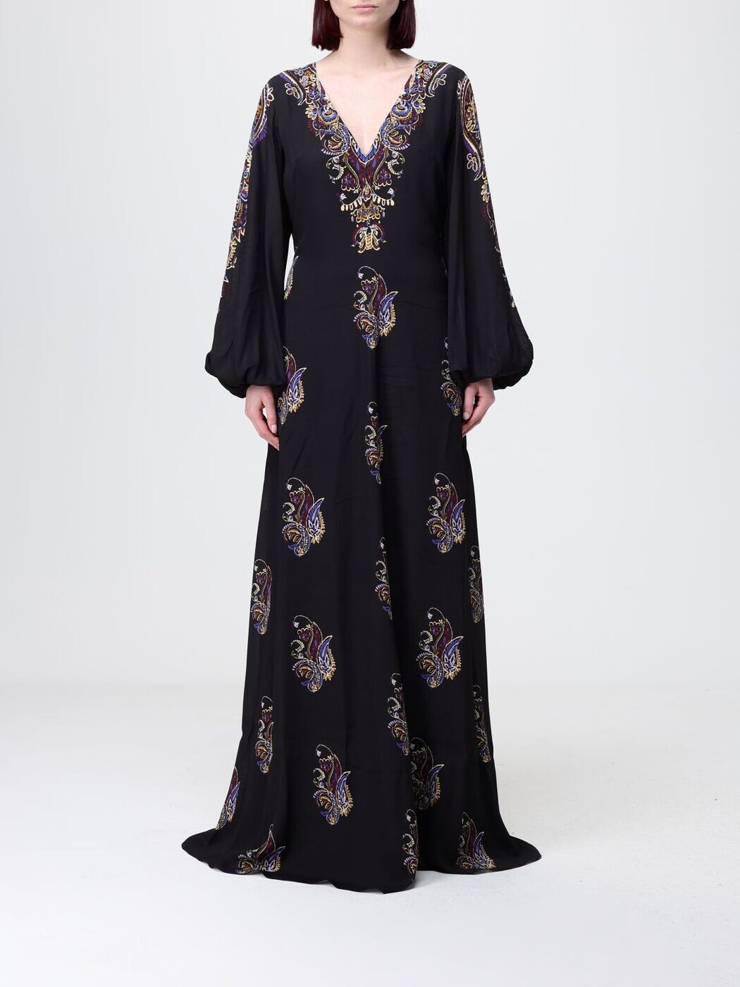 エトロ ETRO 衣裳 御召しもの レディース マルチ色合い Dresses WRHA053299SP4I7 関税 貨物輸送無料 2026SS gi