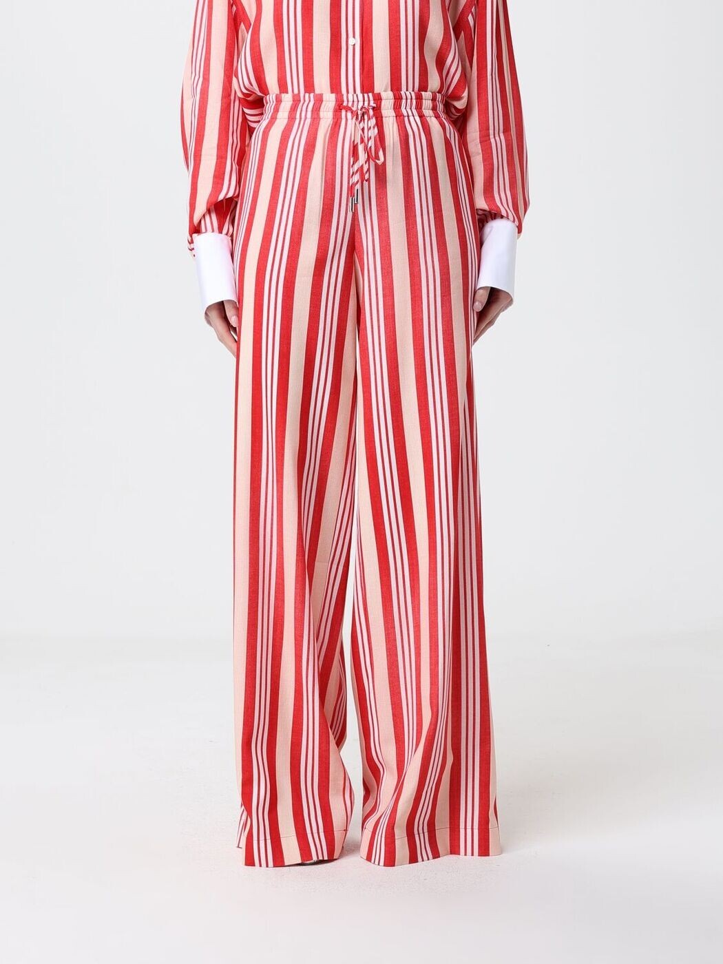 エルマンノ シェルヴィーノ ERMANNO SCERVINO ズボン パンツ レディース レッド Trousers D482P355OQN Red 関税 送料無料 2026SS gi｜BRANDSHOP「il Tesoro」