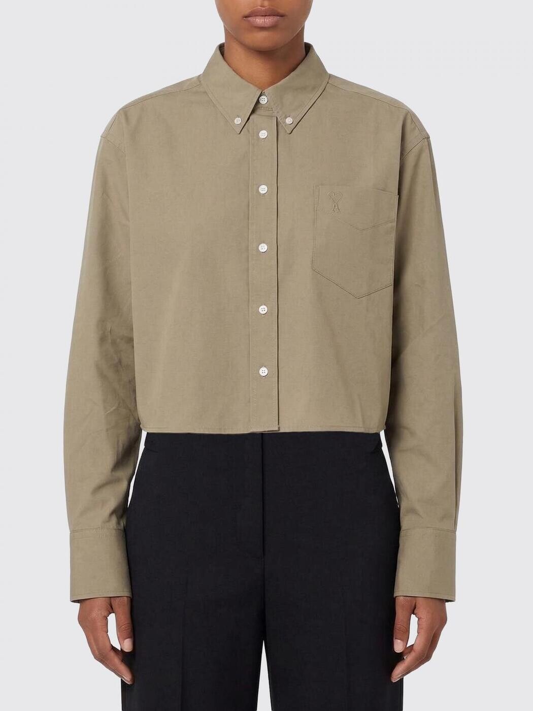 アミ パリス AMI PARIS シャツ レディース ベージュ Shirts FSH770CO0210 Beige 関税 送料無料 2026SS gi|BRANDSHOP「il Tesoro」