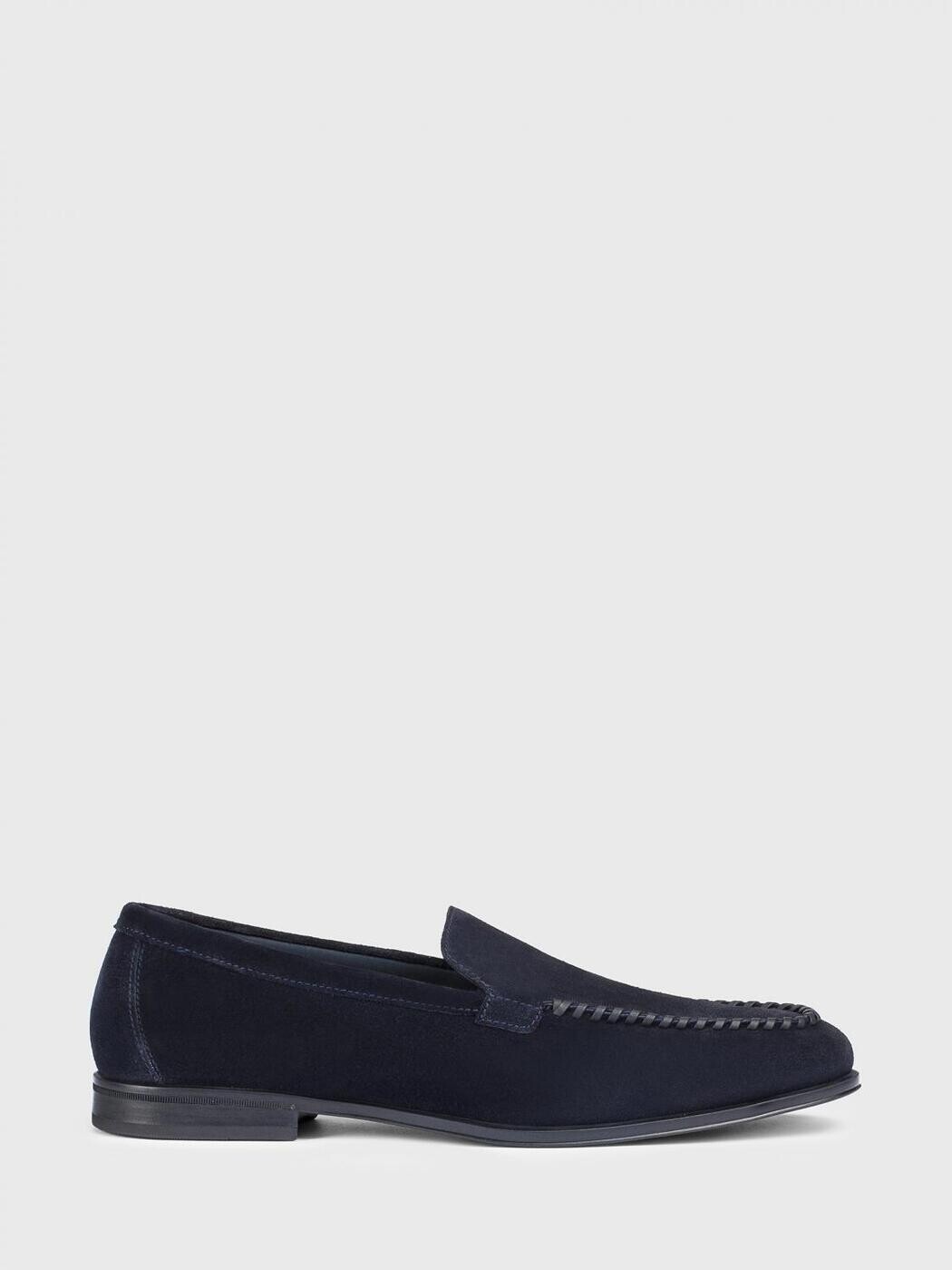 デュカルス DOUCAL\u0027S 置き目毛皮 メンズ 青色 Loafers DU3517NOTTUY009 関税 貨物輸送無料 2026SS gi