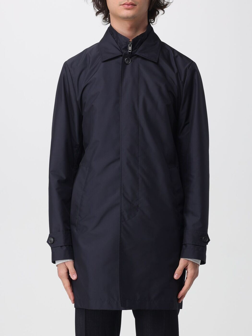 フェイ FAY トレンチ コート メンズ ブルー Coats and Trench NAM62520030AX2 Blue 関税 送料無料 2026SS gi｜BRANDSHOP「il Tesoro」