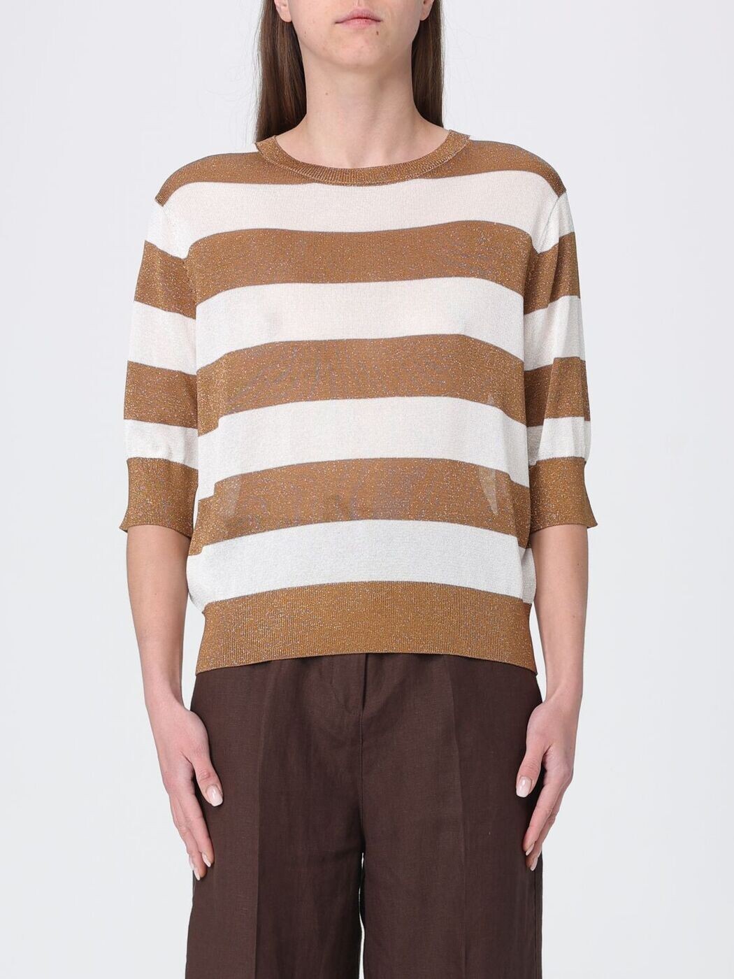 カングラ KANGRA セーター ニットウェア レディース ベージュ Knitwear S6A397021 Beige 関税 送料無料 2026SS gi｜BRANDSHOP「il Tesoro」