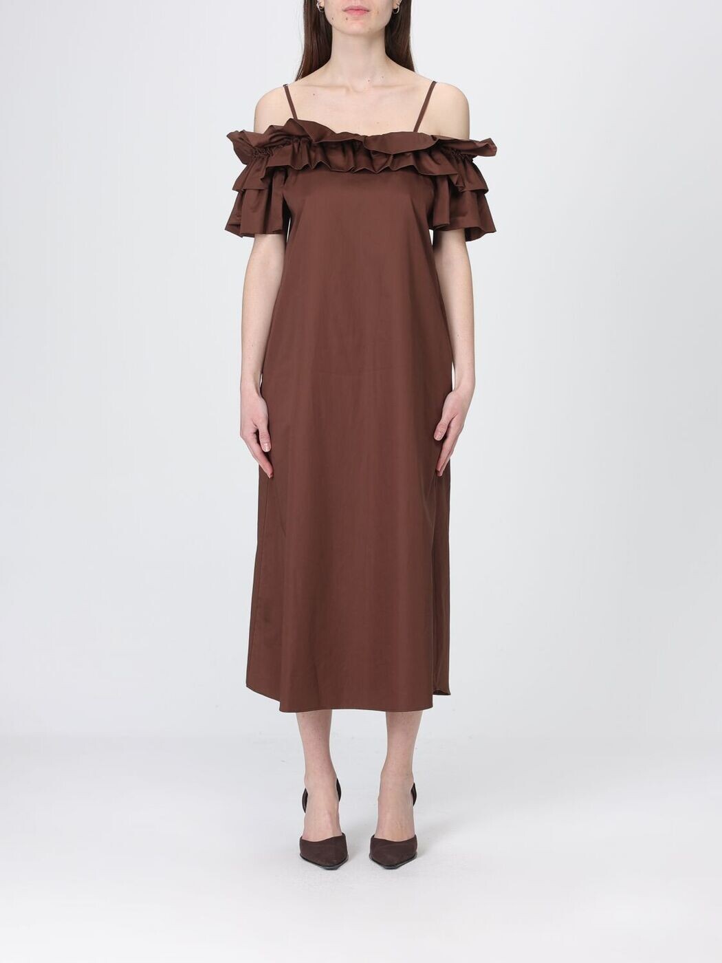 ハニタ HANITA ワンピース ドレス レディース Dresses HV37994597 Ebony 関税 送料無料 2026SS gi｜BRANDSHOP「il Tesoro」