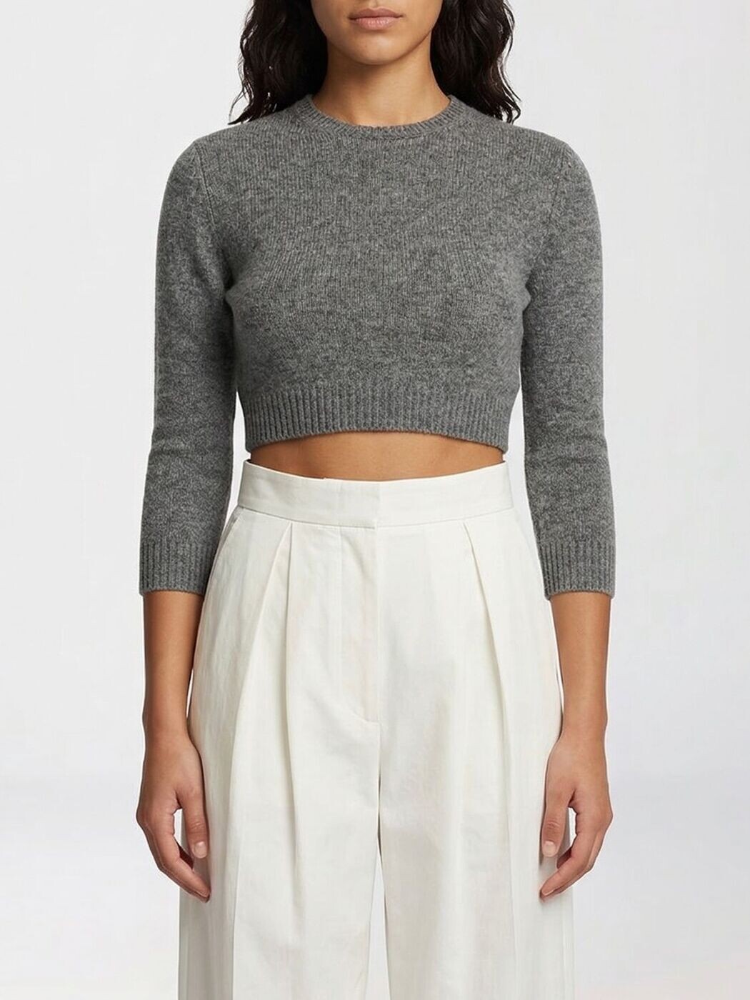 ジルサンダー JIL SANDER スウェーター 編み物お召しもの レディース 薄墨色 Knitwear J03GP0191J14837 関税 貨物輸送無料 2026SS gi
