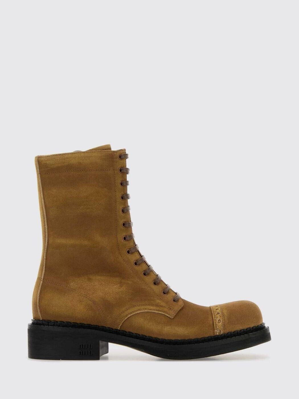 ミュウ ミュウ MIU MIU ブーツ レディース 赤銅色 Boots 5U316EFG035Z5O 関税 貨物輸送無料 2026SS gi