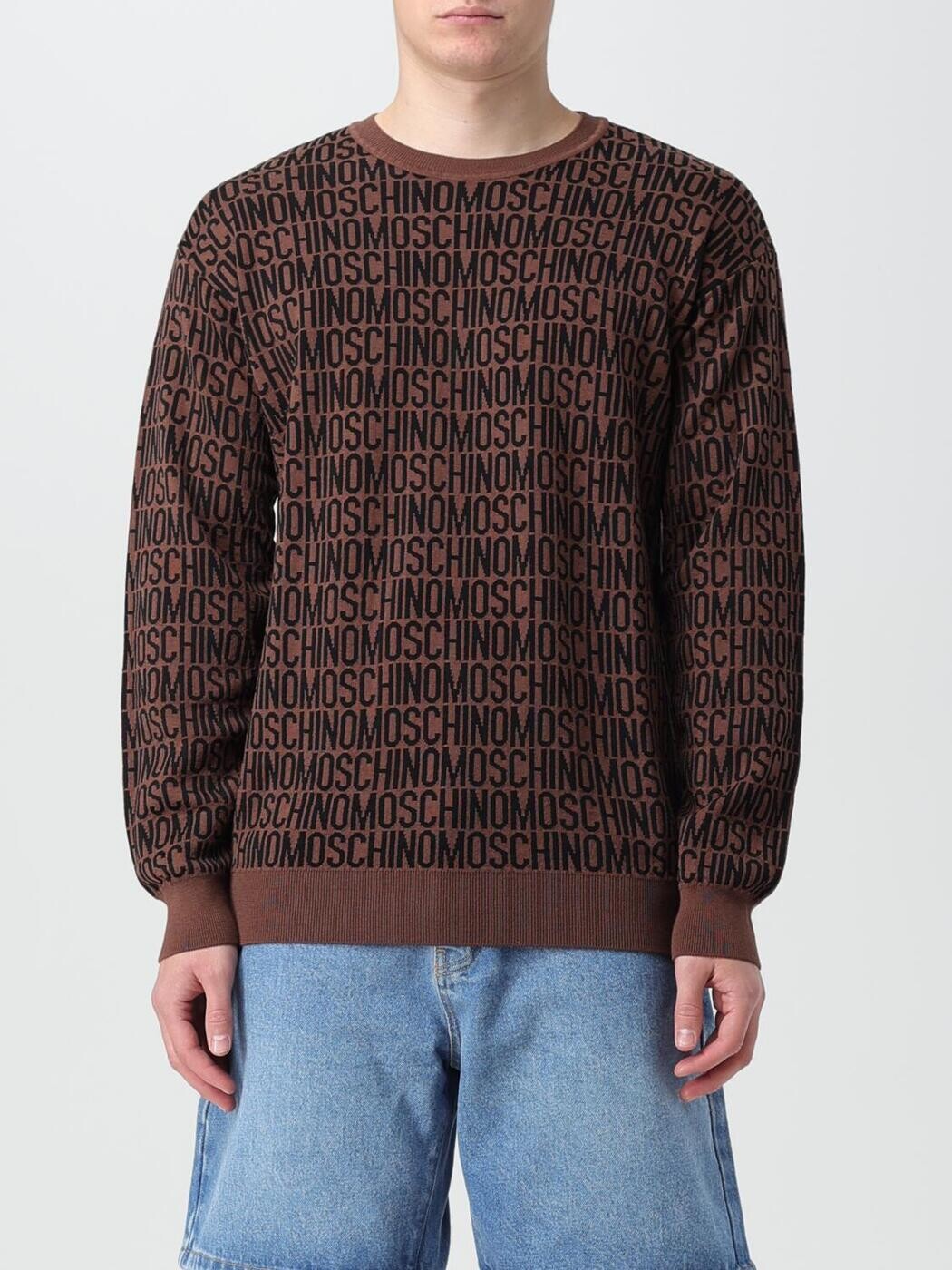 モスキーノ MOSCHINO セーター ニットウェア メンズ ブラウン Knitwear 09017600 Brown 関税 送料無料 2026SS gi|BRANDSHOP「il Tesoro」