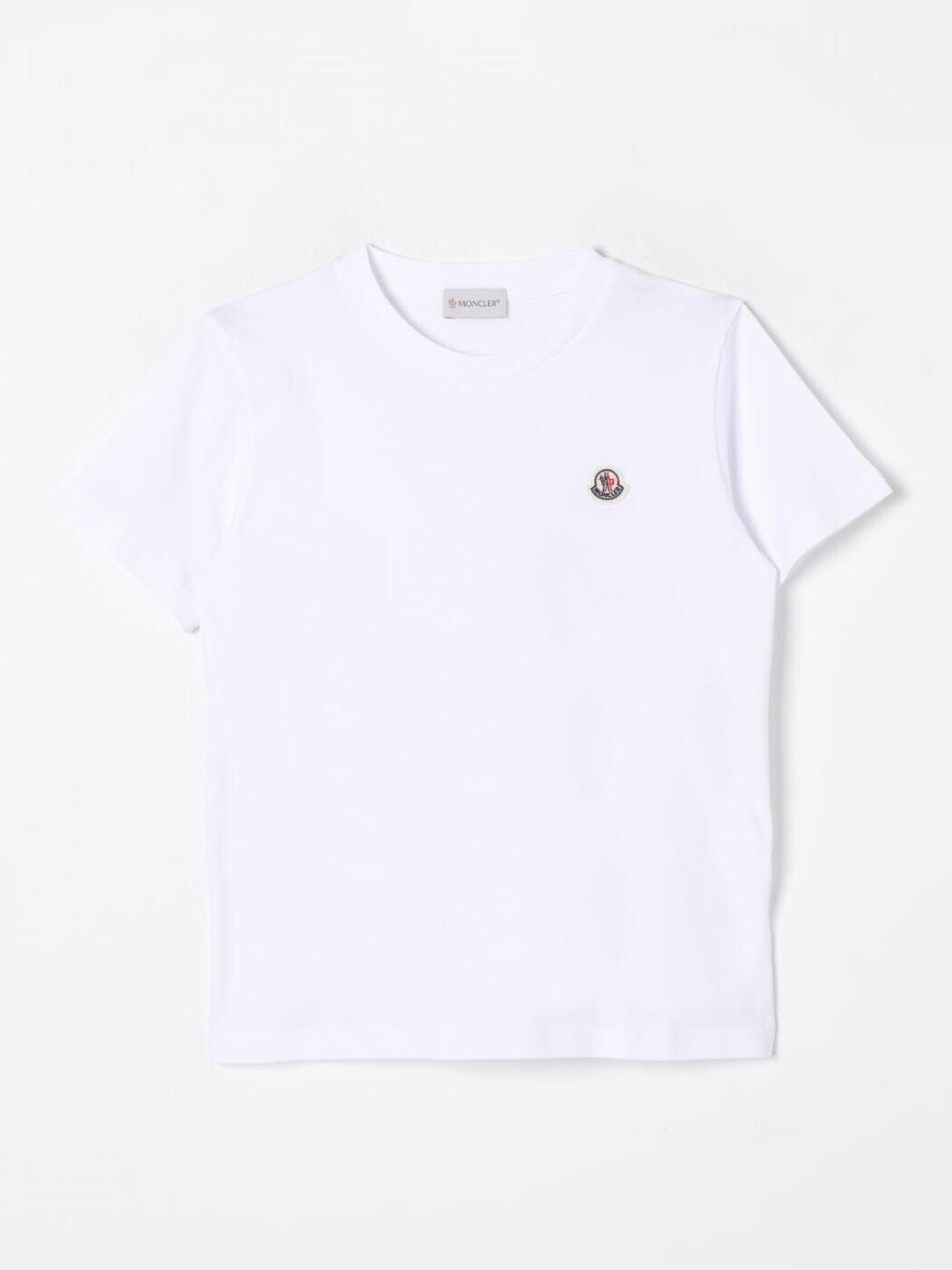 モンクレール MONCLER ロングスリーブTシャツ Tシャツ ボーイズ ホワイト Long sleeve t-shirts 8C0000783907 White 関税 送料無料 2025AW gi|BRANDSHOP「il Tesoro」
