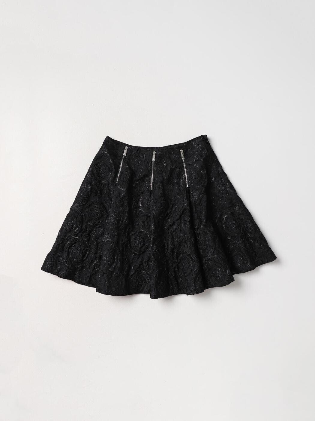 ヴェルサーチェ VERSACE ミニ御徒面子 スコート ガールズ 黒いこと Mini-skirts 10124521A08796 関税 貨物輸送無料 2025AW gi