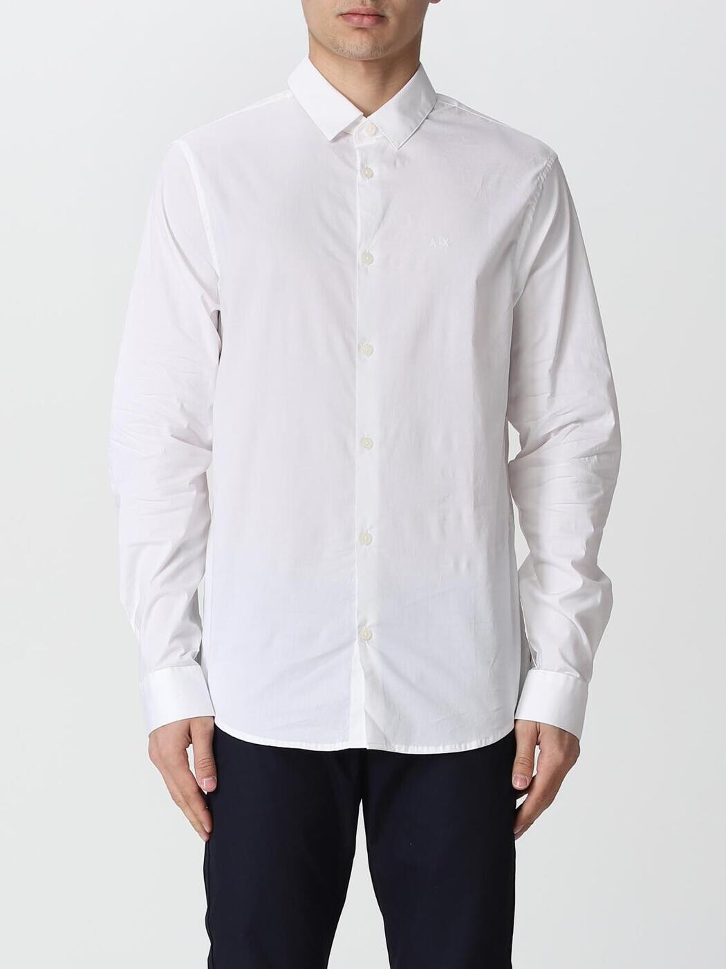 アルマーニ エクスチェンジ ARMANI EXCHANGE シャツ メンズ ホワイト Shirts 8NZC31ZN28Z White 関税 送料無料 2025AW gi｜BRANDSHOP「il Tesoro」