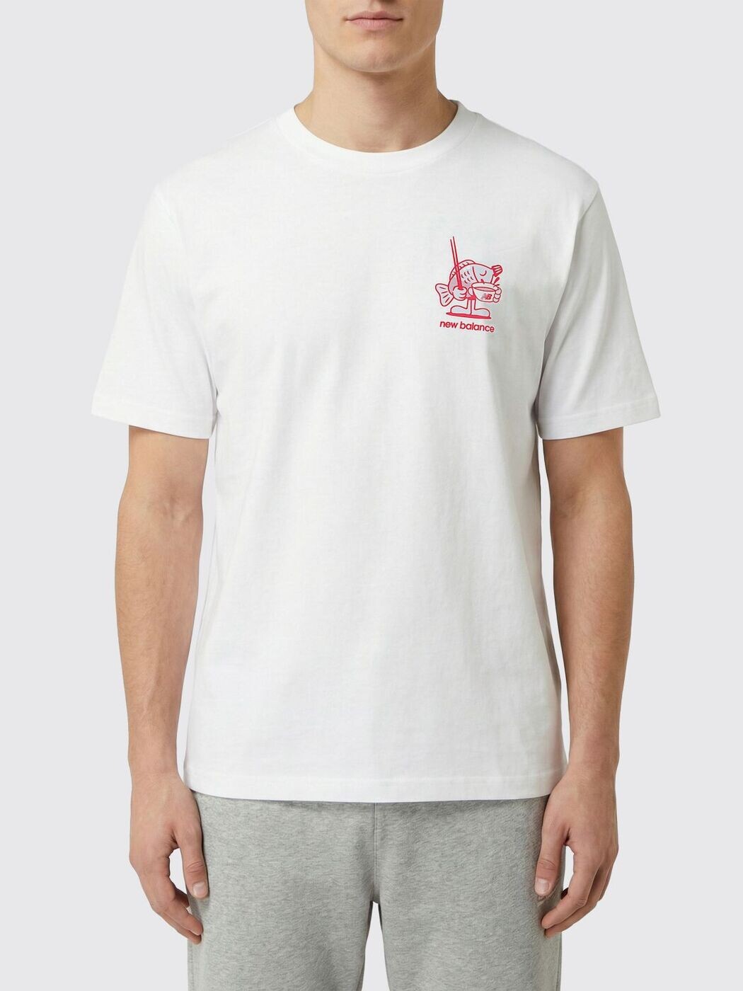 ニュー平衡にする NEW BALANCE プルオーバー メンズ 白いこと T-shirts MT61H51DWT ~ 関税 貨物輸送無料 2026SS gi