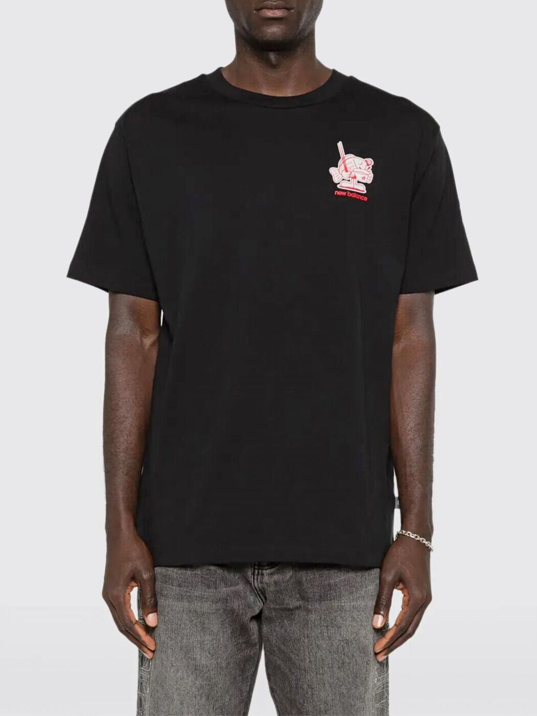 ニュー平衡にする NEW BALANCE プルオーバー メンズ 黒いこと T-shirts MT61H51DBK ~ 関税 貨物輸送無料 2026SS gi