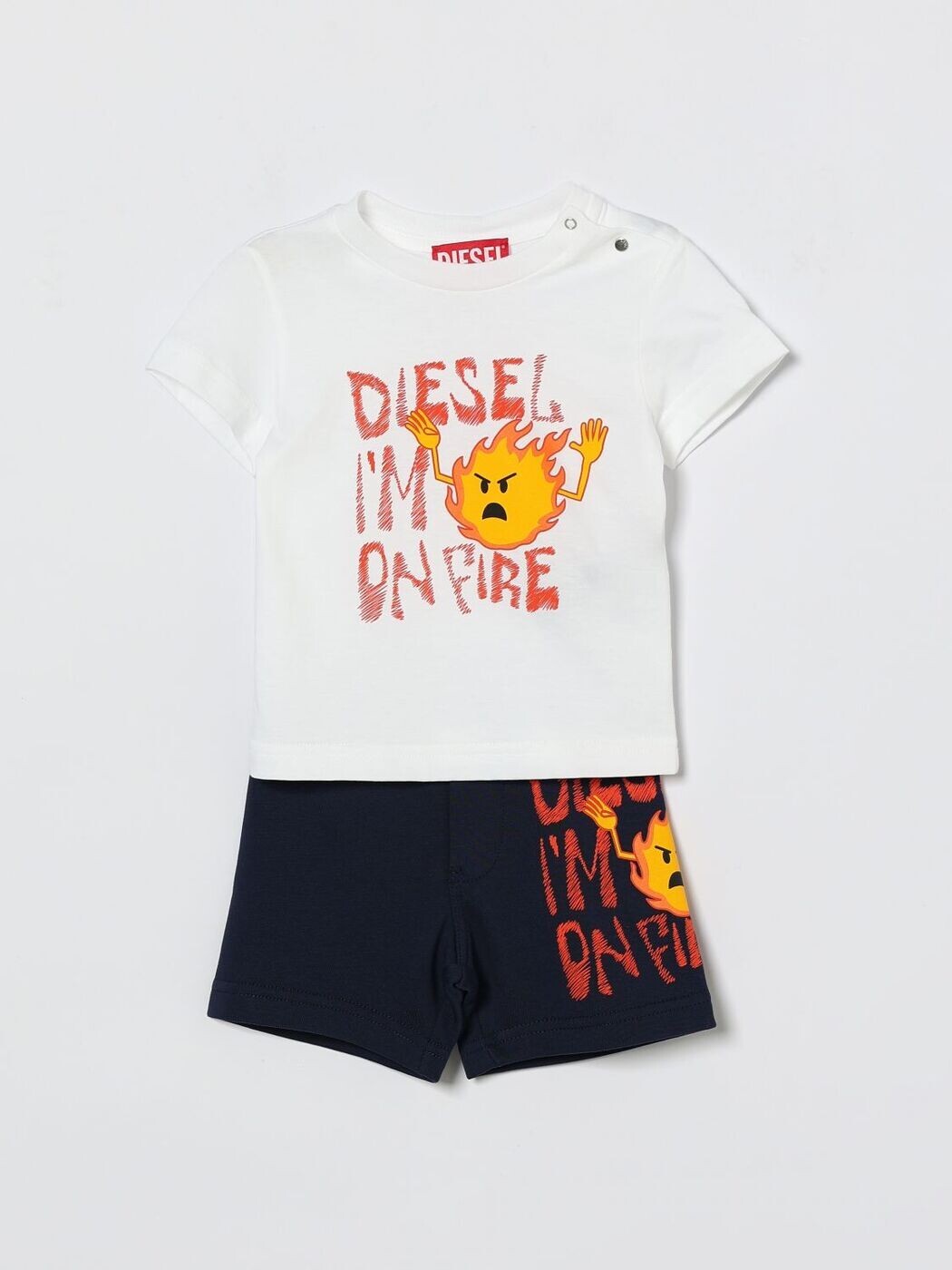 ディーゼル DIESEL トラックスーツ セットアップ ベビーウェア ベビーユニセックス ホワイト Tracksuits K00802KYA1L White 関税 送料無料 2026SS gi|BRANDSHOP「il Tesoro」