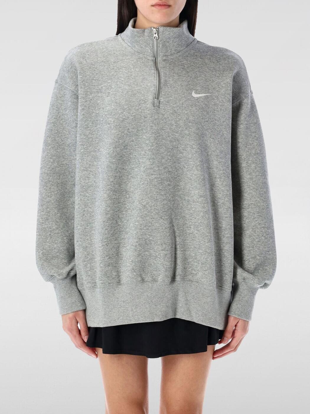 ナイキ NIKE 調教師 レディース 薄墨色 Sweatshirts HJ0931 関税 貨物輸送無料 2025AW gi スウェット・トレーナー-トップス