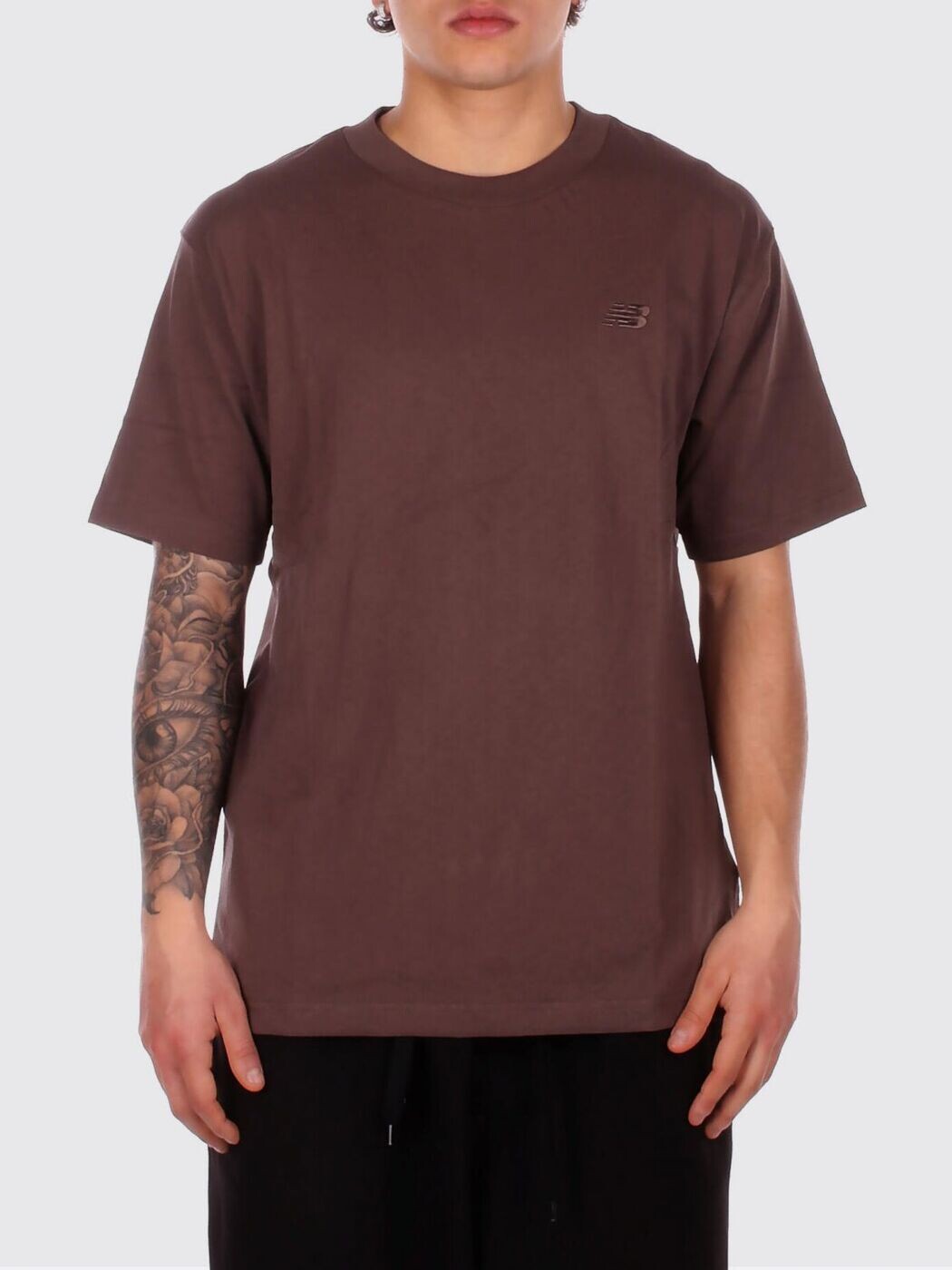 ニュー平衡にする NEW BALANCE プルオーバー メンズ 赤銅色 T-shirts MT41533ABP ~ 関税 貨物輸送無料 2026SS gi