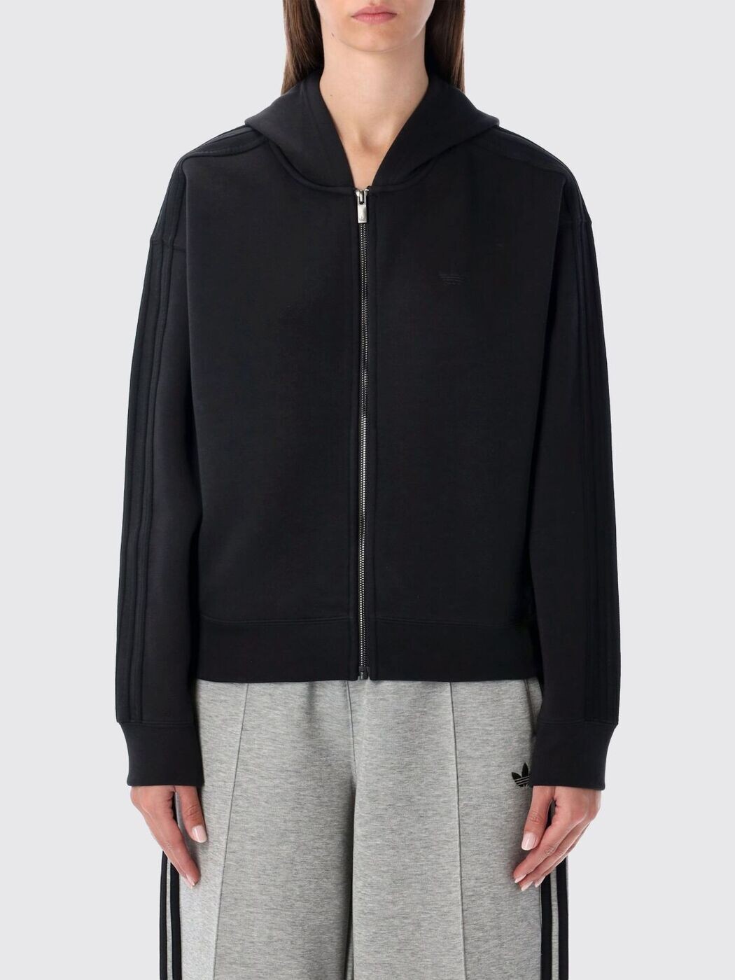 アディダス オリジナルス ADIDAS ORIGINALS 調教師 レディース 黒いこと Sweatshirts JY2619 ~ 関税 貨物輸送無料 2025AW gi