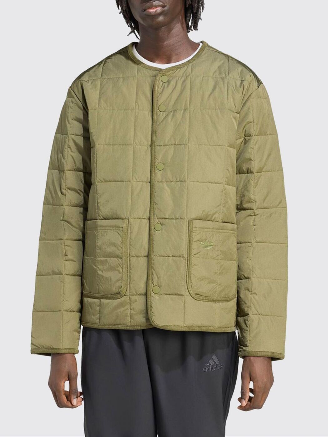 アディダス オリジナルス ADIDAS ORIGINALS 上衣 メンズ 緑であること Jackets JW5818 ~ 関税 貨物輸送無料 2025AW gi