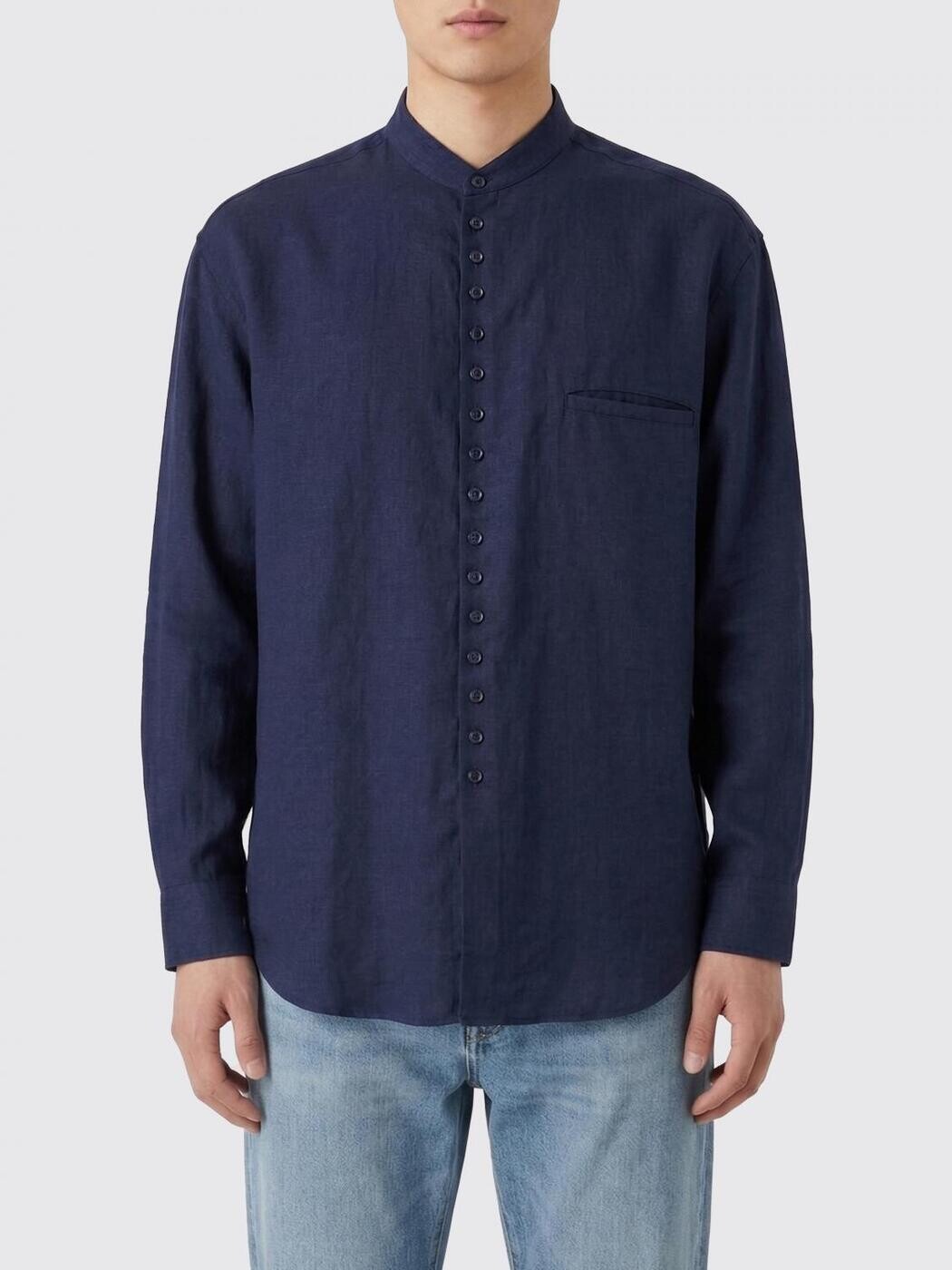 ジョルジオ アルマーニ GIORGIO ARMANI ティーシャツ メンズ 青碧 Shirts GM003501TE10081 関税 貨物輸送無料 2026SS gi