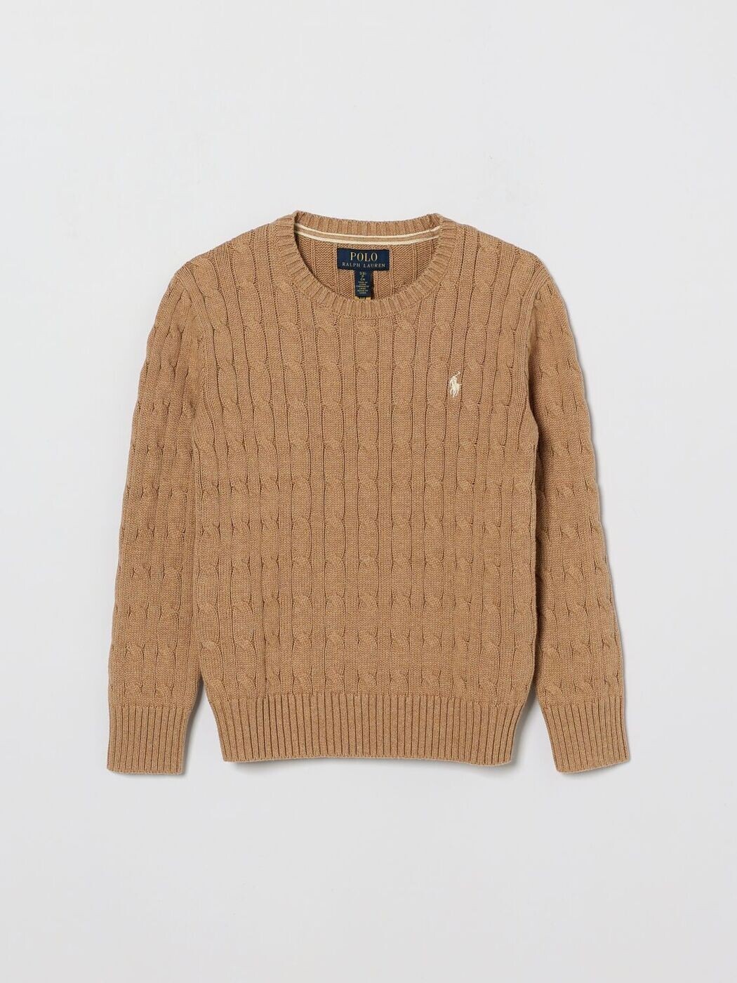 ポロ・ラルフローレン POLO RALPH LAUREN クルーネックジャンパー 編み物お召しもの ボーイズ 赤銅色 Crew neck jumpers 323702674 関税 貨物輸送無料 2026SS gi