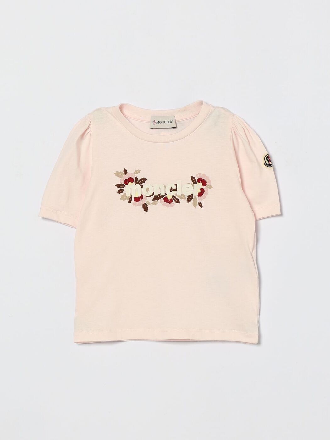 モンク線路 MONCLER ロング捩りプルオーバー プルオーバー ボーイズ サクラ色 Long sleeve t-shirts 8C0001183907 関税 貨物輸送無料 2026SS gi