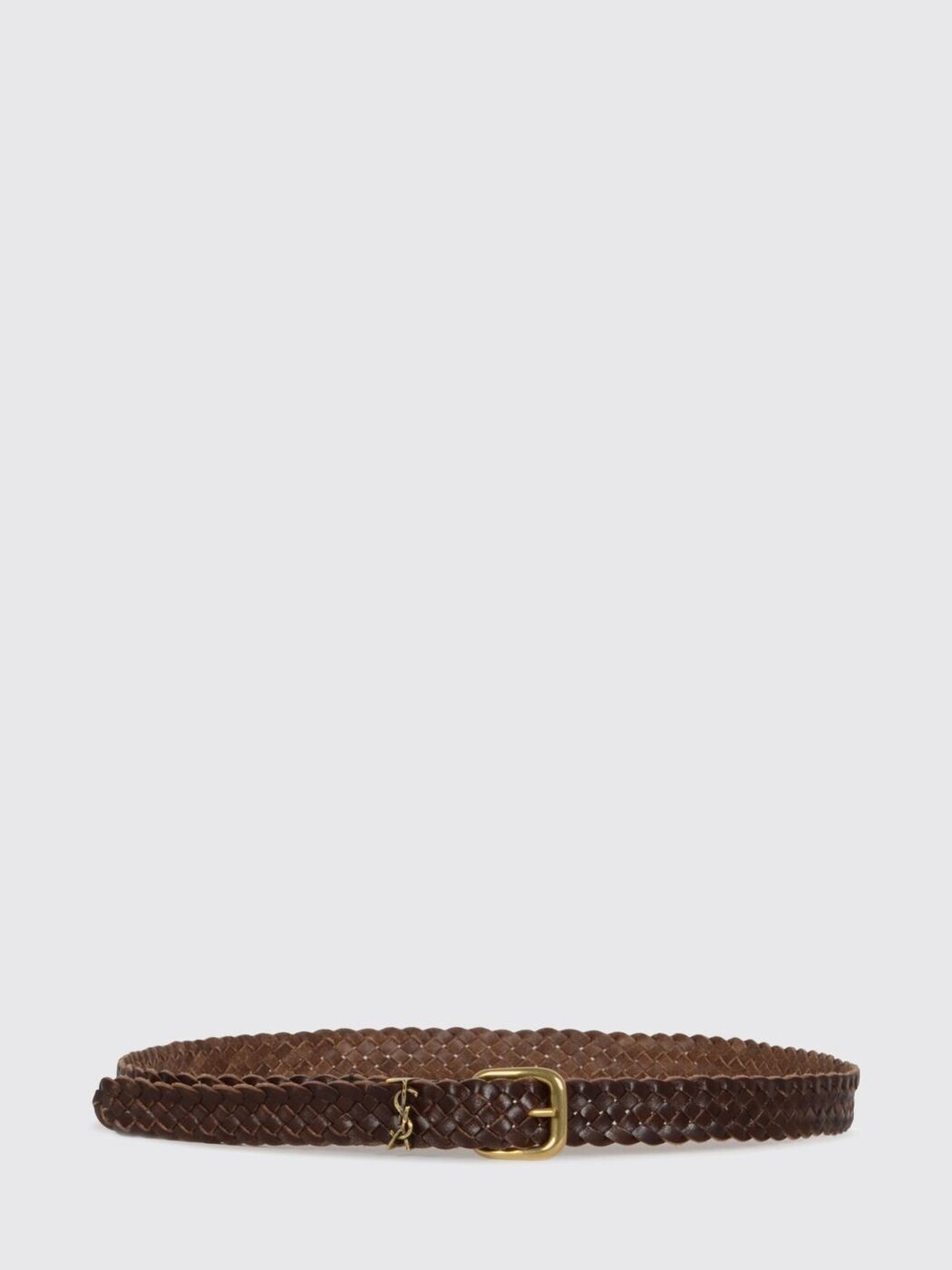 前日 サンローラン SAINT LAURENT PARIS 三尺帯 メンズ 赤銅色 Belts 859141AAEJG 関税 貨物輸送無料 2026SS gi