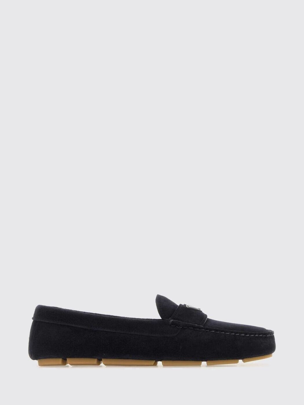 プラダ PRADA 置き目毛皮 メンズ 青碧 Loafers 2DD180054 関税 貨物輸送無料 2026SS gi