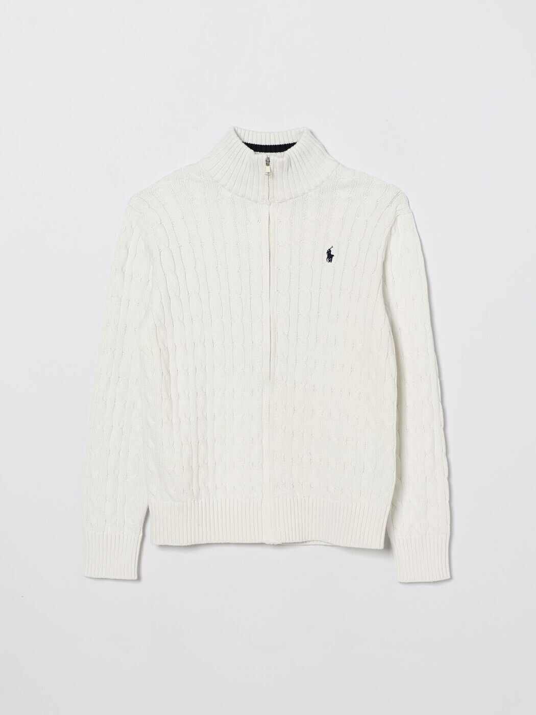 ポロ・ラルフローレン POLO RALPH LAUREN クルーネックジャンパー 編み物御召しもの ボーイズ 白いこと Crew neck jumpers 323A95566 関税 貨物輸送無料 2026SS gi