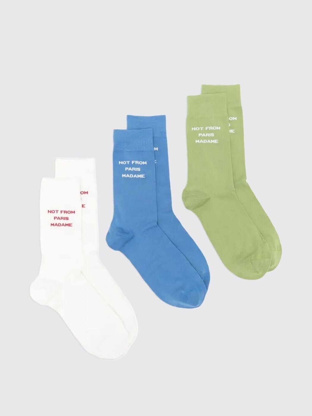 ドロール ド ムッシュ DROLE DE MONSIEUR ソックス 靴下 メンズ マルチ色合い Socks KSK101CO024 関税 貨物輸送無料 2026SS gi