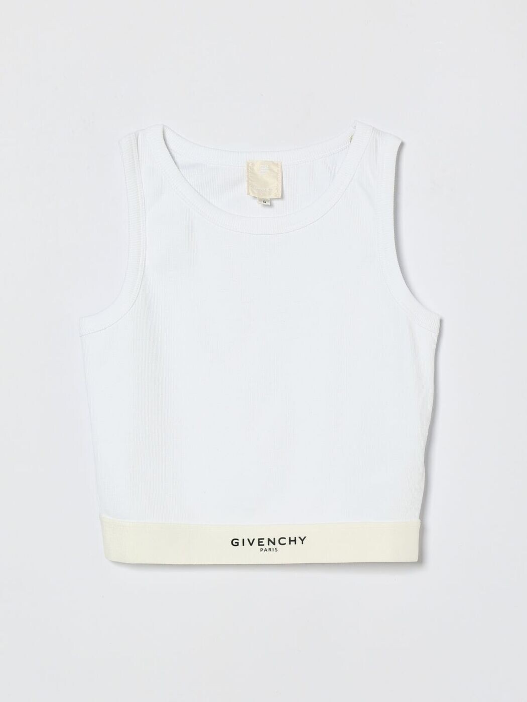ジバンシィ GIVENCHY ロング捩りプルオーバー プルオーバー ガールズ 白いこと Long sleeve t-shirts H31223 関税 貨物輸送無料 2026SS gi