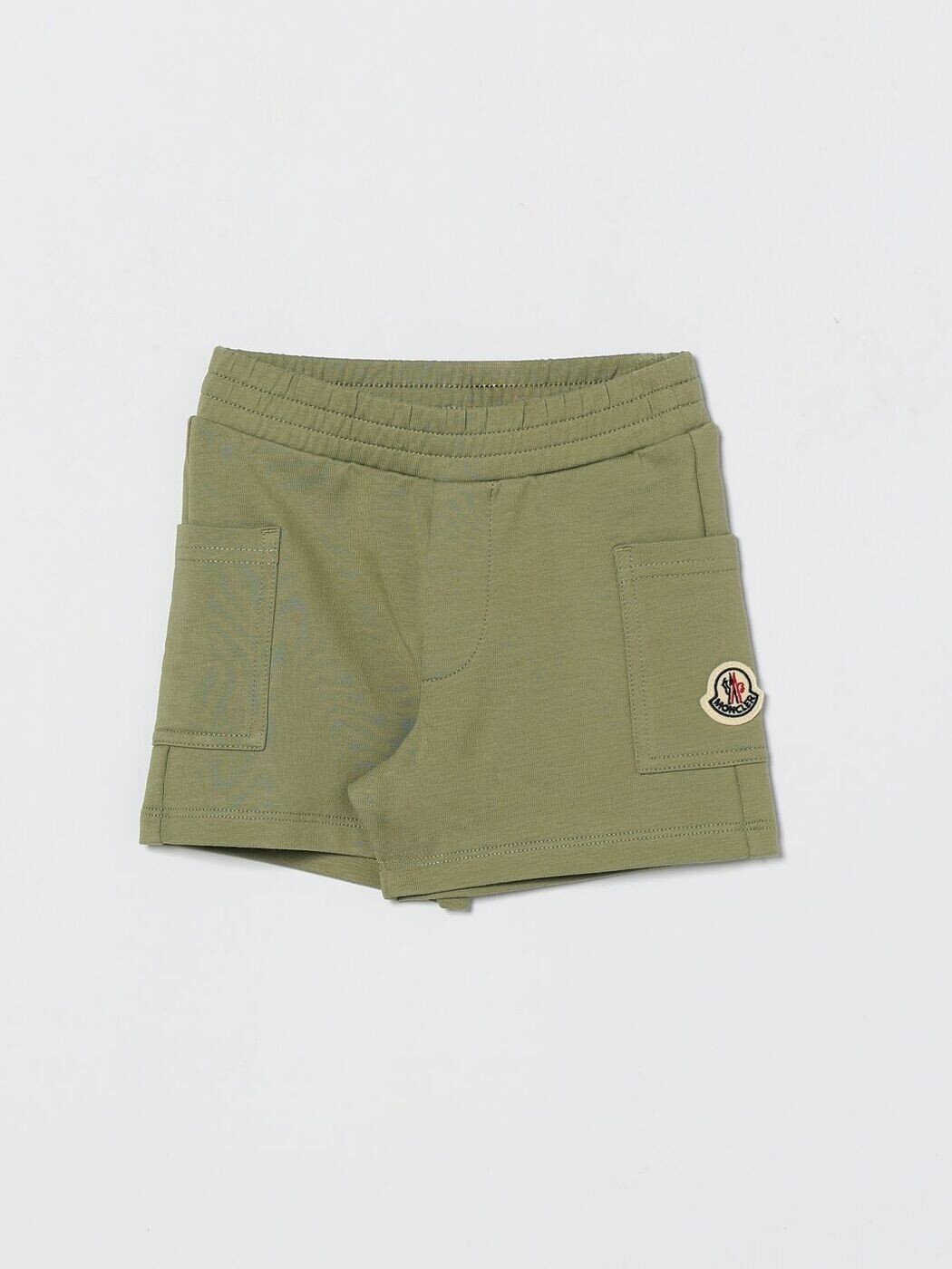 モンク軌跡 MONCLER ズボン下 遊撃手ズボン下 ベビーユニセックス 緑であること Shorts 8H0000389AEB 関税 貨物輸送無料 2026SS gi