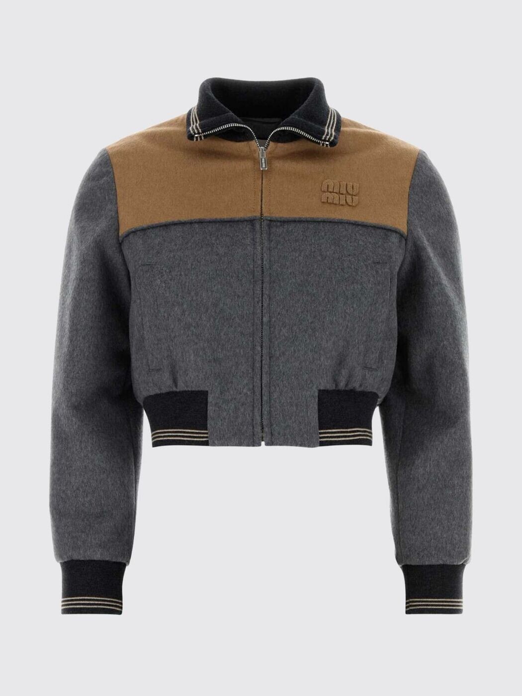 ミュウ ミュウ MIU MIU 調教師 レディース 薄墨色 Sweatshirts ML1413SOOO18ZM 関税 貨物輸送無料 2026SS gi