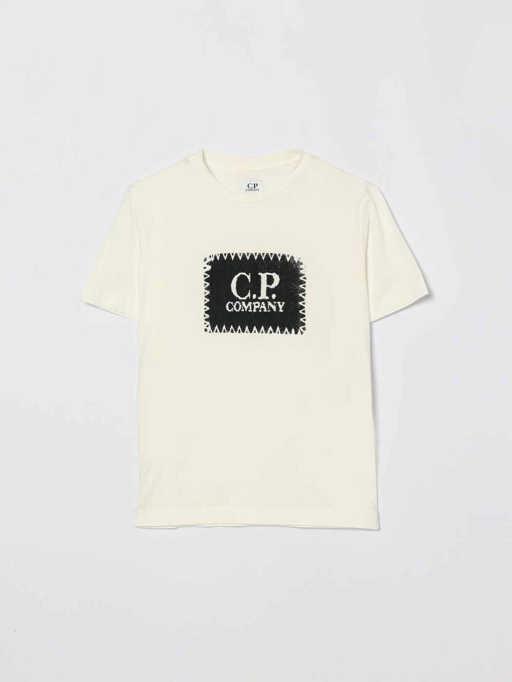 シーピーカンパニー C.P. COMPANY ロングスリーブTシャツ Tシャツ ボーイズ ホワイト Long sleeve t-shirts CMM00TLAA17 White 関税 送料無料 2026SS gi｜BRANDSHOP「il Tesoro」