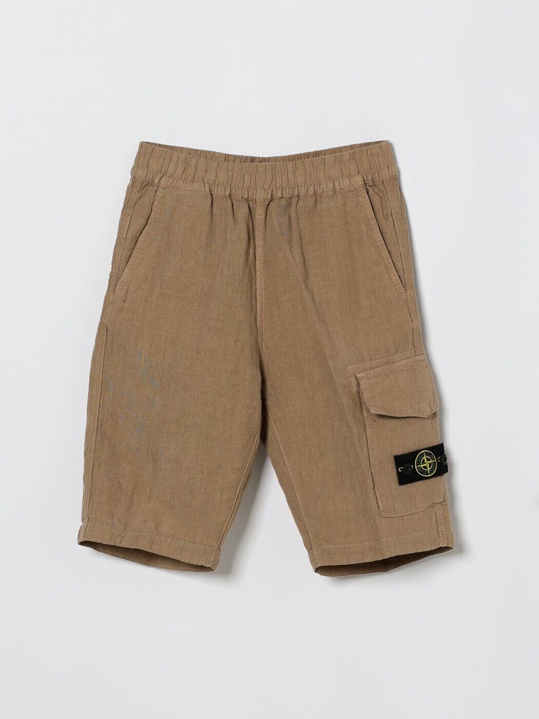 石ころ 島 STONE ISLAND JUNIOR 遊撃手ズボン下 ズボン下 さる股引き ボーイズ 薄墨色 Shorts L100001S0145 関税 貨物輸送無料 2026SS gi
