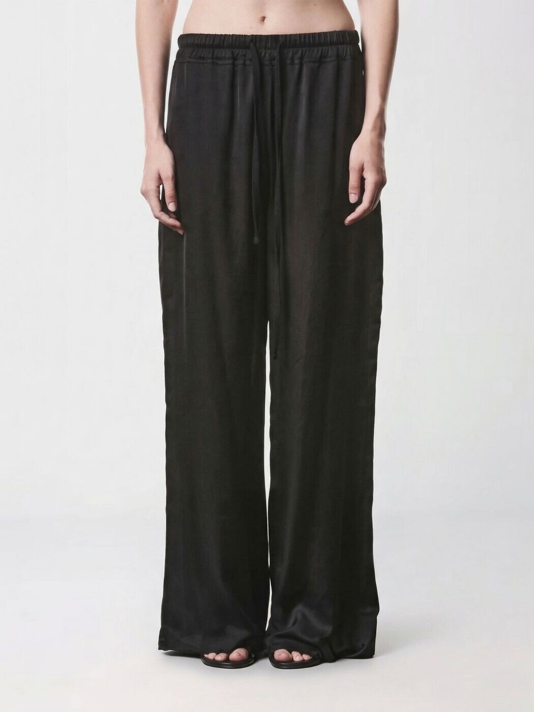 トム・Cr THOM KROM ズボン ズボン下 レディース 黒いこと Trousers WST430 関税 貨物輸送無料 2026SS gi