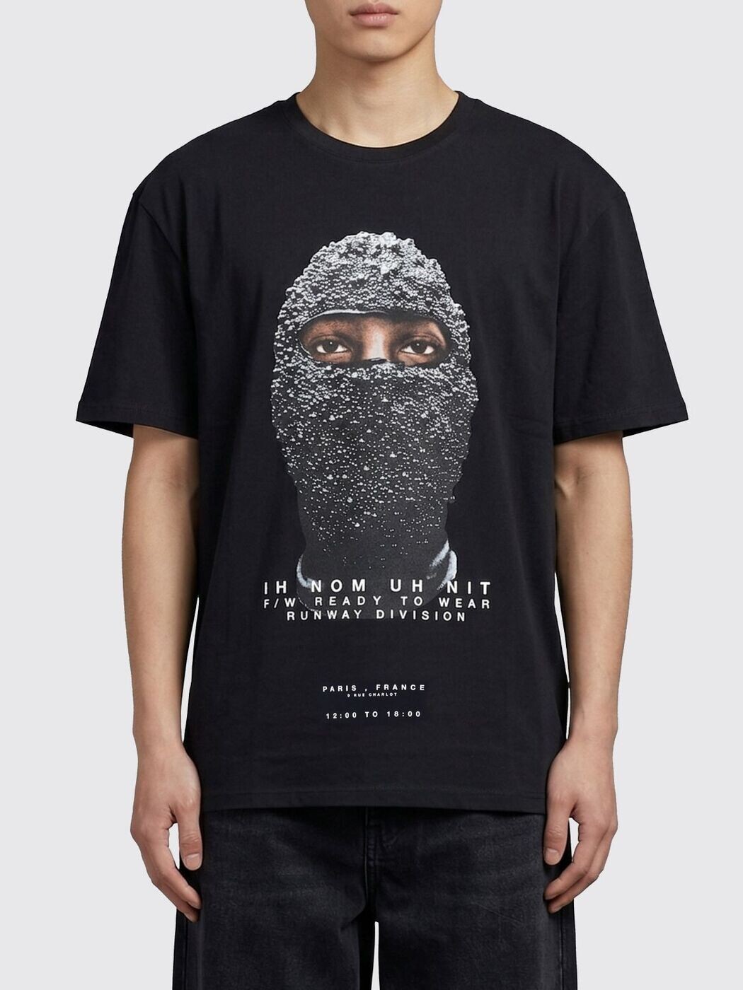 インノミネイト IH NOM UH NIT Tシャツ メンズ ブラック T-shirts NUS26247 Black 関税 送料無料 2026SS gi|BRANDSHOP「il Tesoro」