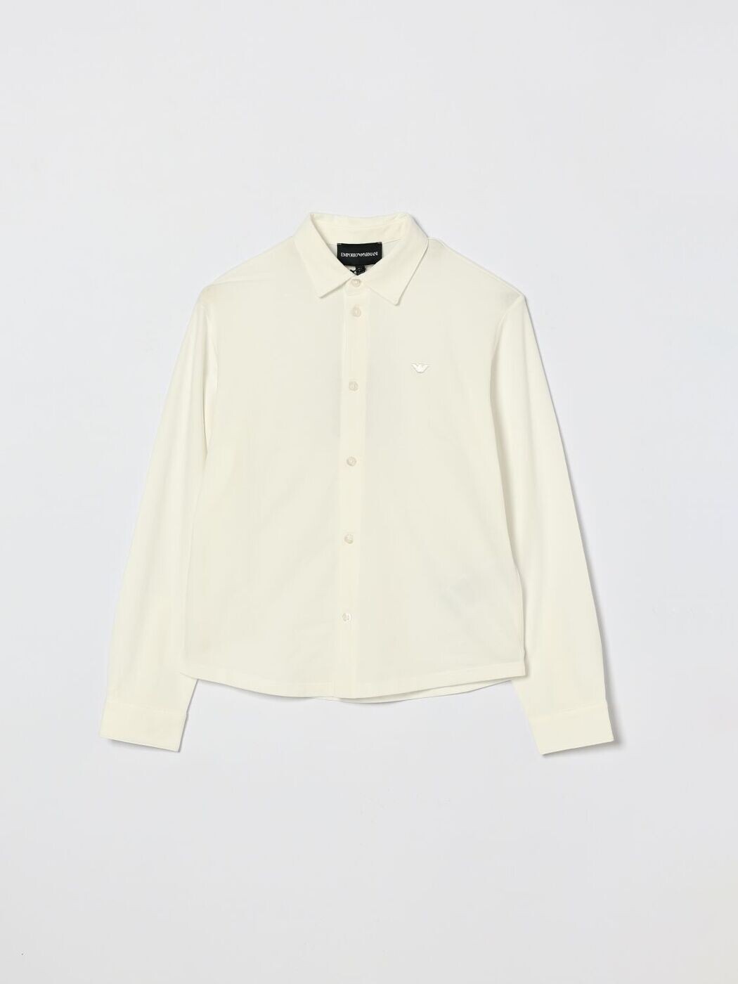 エンポリオ・アルマーニ EMPORIO ARMANI プルオーバー ボーイズ 白いこと Casual shirts EB000975AF21808 関税 貨物輸送無料 2026SS gi
