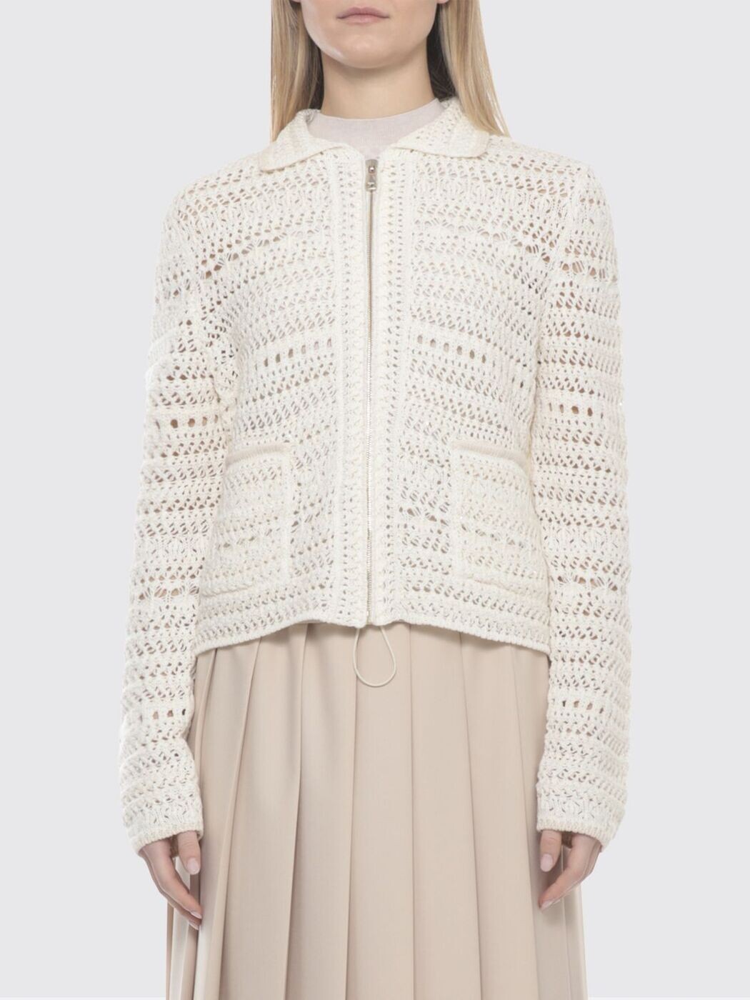 ファビアナ フィリッピ FABIANA FILIPPI スウェーター 編み物お召しもの レディース 白いこと Knitwear GCD266F204L735 関税 貨物輸送無料 2026SS gi