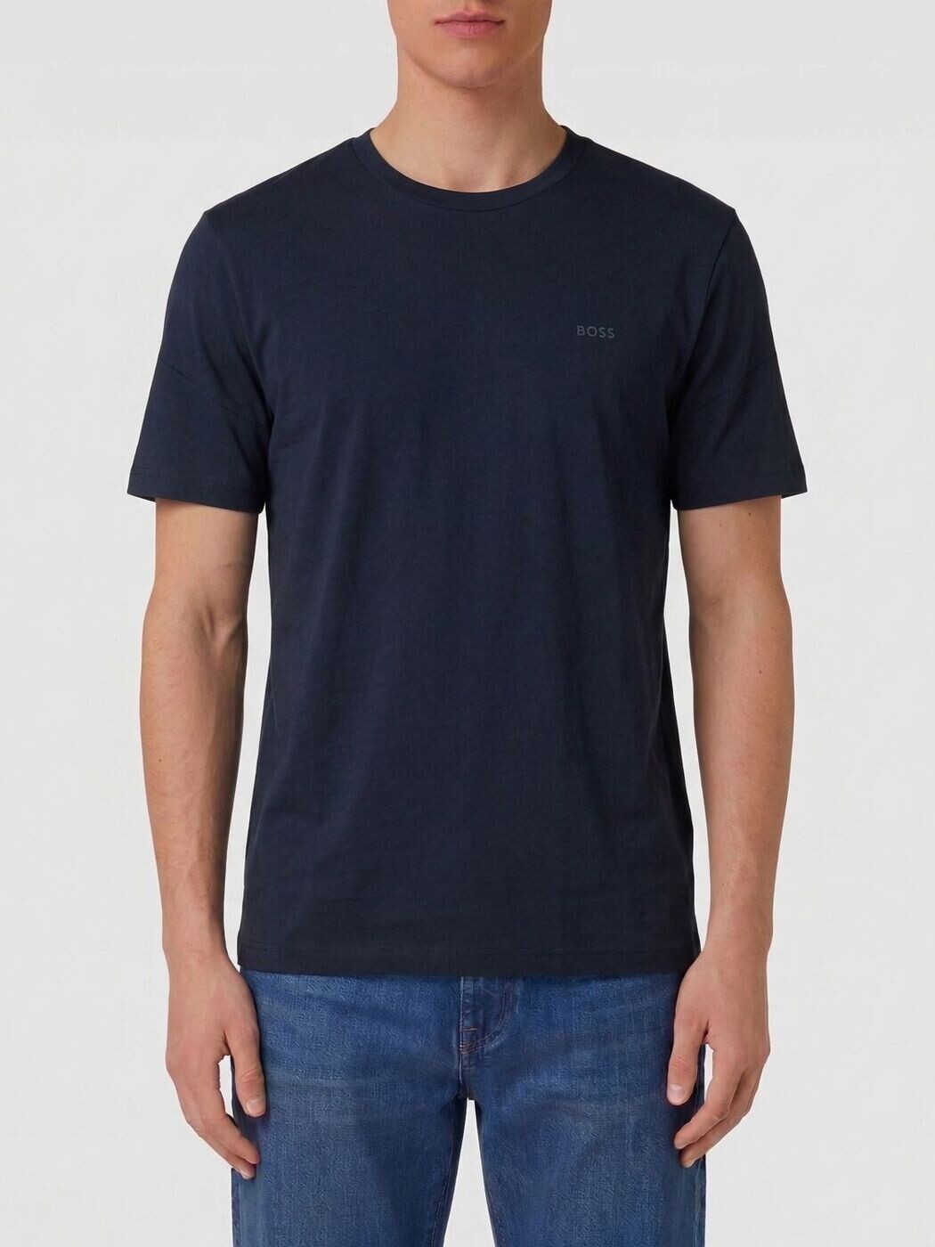 元締め BOSS プルオーバー メンズ 青色 T-shirts 50546404 関税 貨物輸送無料 2026SS gi トップス-メンズファッション-Tシャツ・カットソー