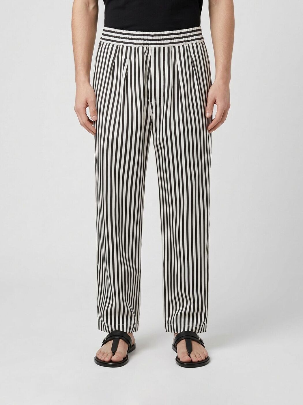 トム ジェラルド・r・フォード TOM FORD ズボン ズボン下 メンズ 黒いこと Trousers SJC017FMS094 関税 貨物輸送無料 2026SS gi